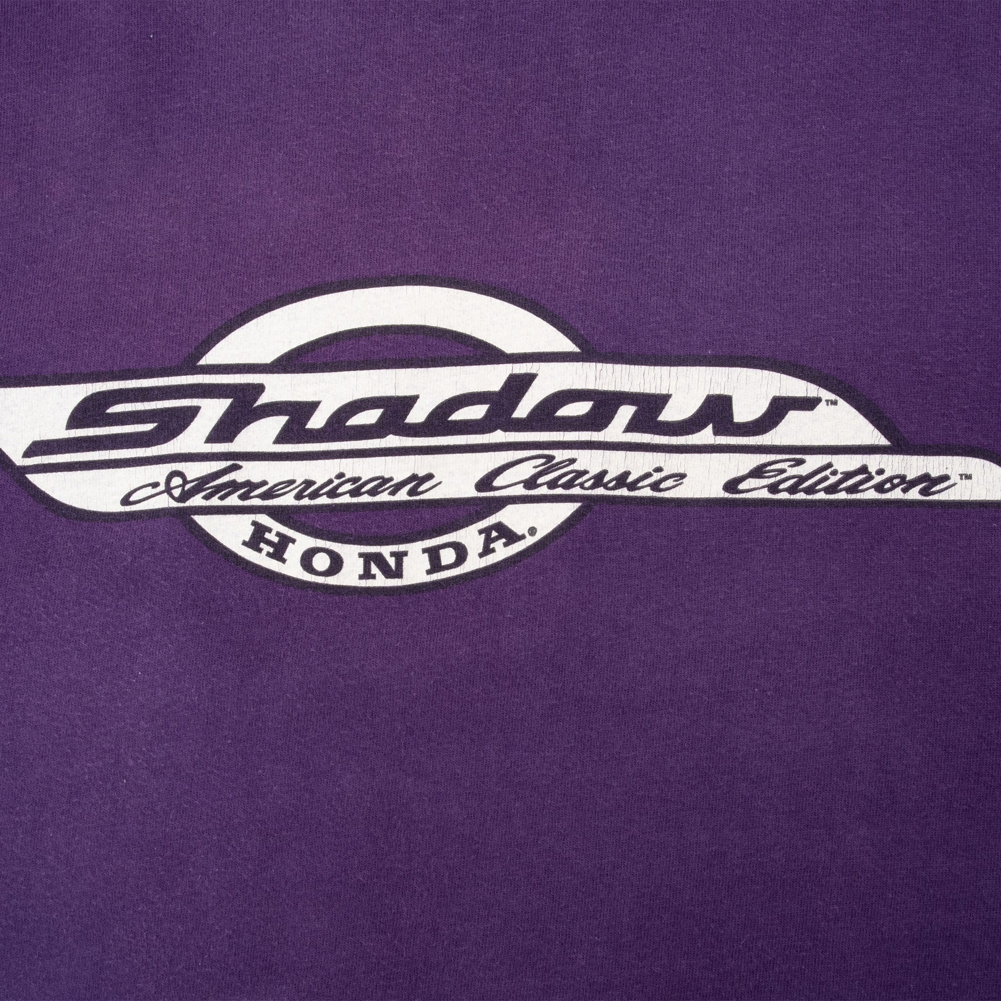 VINTAGE HONDA SHADOW AMERICAN CLASSIC TEE SHIRT 1990S LARGE MADE IN USA