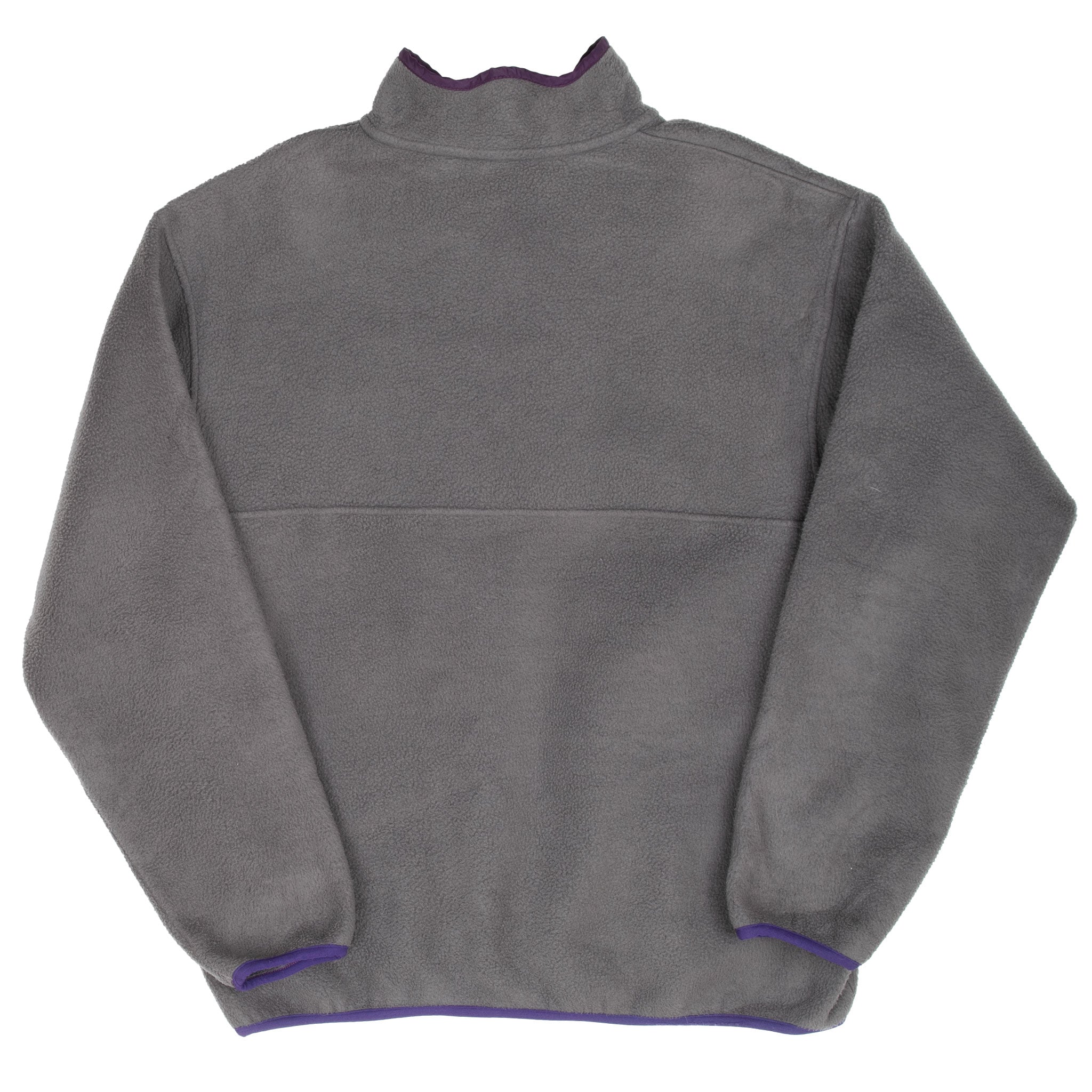 Vintage Patagonia Grey Purple Snap T Fleece Pullover Jacket 1990S Size XL Made In USA

CUT 4933

STYLE 25530