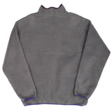 Vintage Patagonia Grey Purple Snap T Fleece Pullover Jacket 1990S Size XL Made In USA

CUT 4933

STYLE 25530