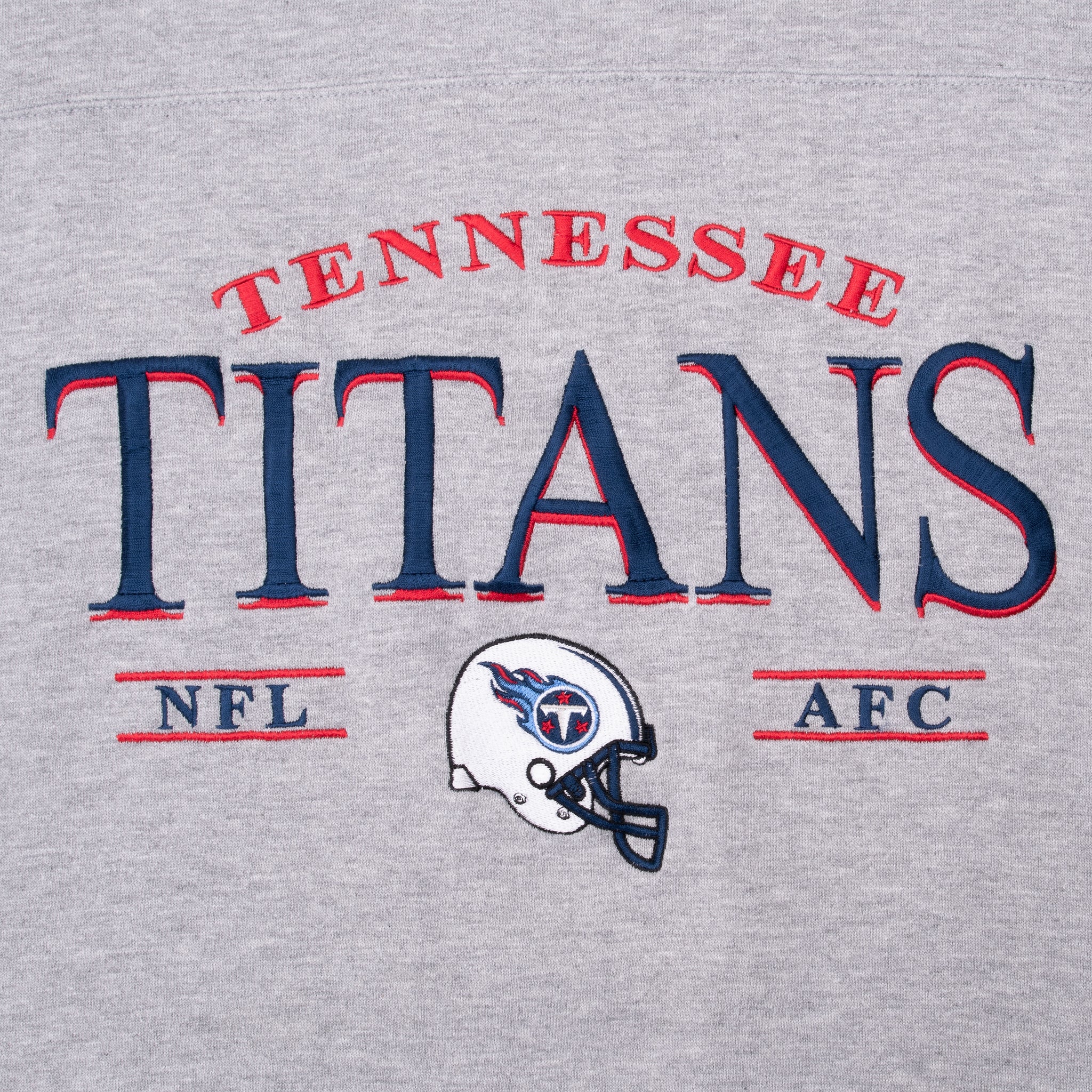 Vintage Nfl Tennessee Titans Embroidered Sweatshirt 1990S Size XL