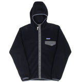 Vintage Patagonia Black Snap T Hoody Full Zip Fleece Jacket Size Small 2000S

RN51884

STY25462