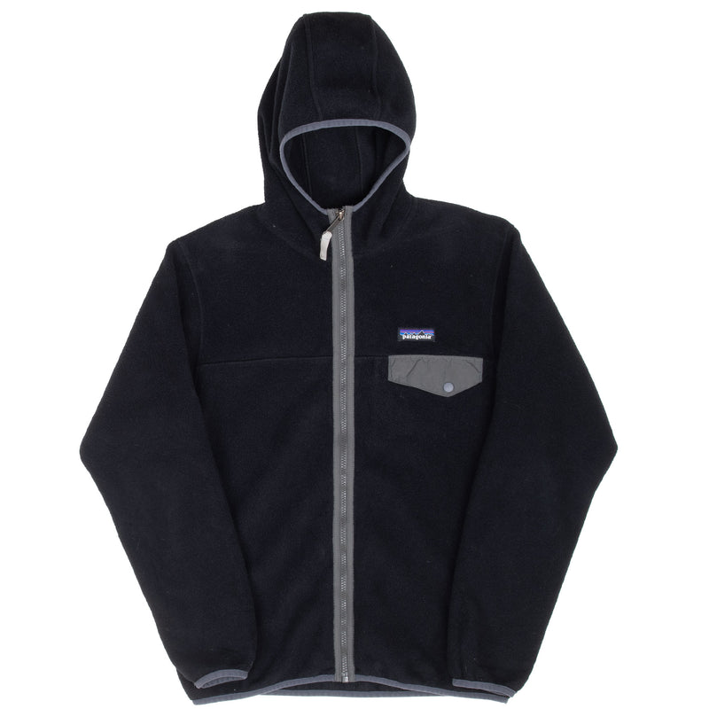 Vintage Patagonia Black Snap T Hoody Full Zip Fleece Jacket Size Small 2000S

RN51884

STY25462