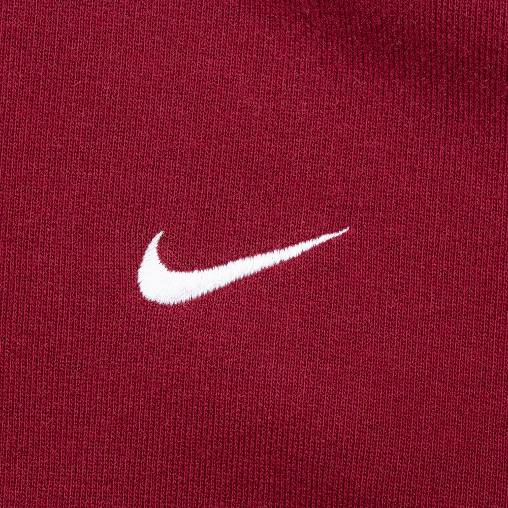 Vintage Nike Classic Swoosh Red Burgundy Sweatshirt 2000S Size XL