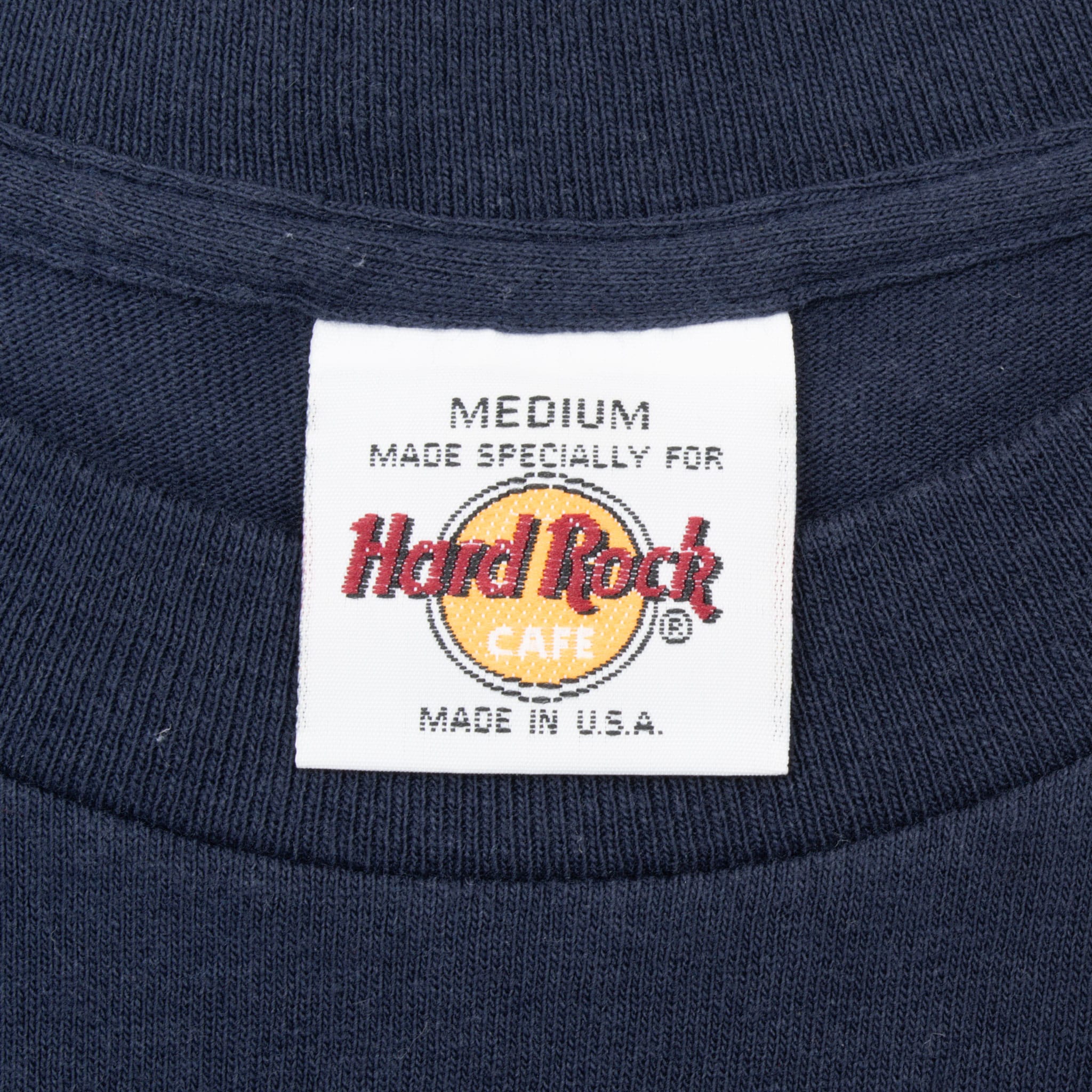 VINTAGE HARD ROCK CAFE ALL IS ONE PEACE & LOVE TEE SHIRT 1990S MEDIUM MADE USA