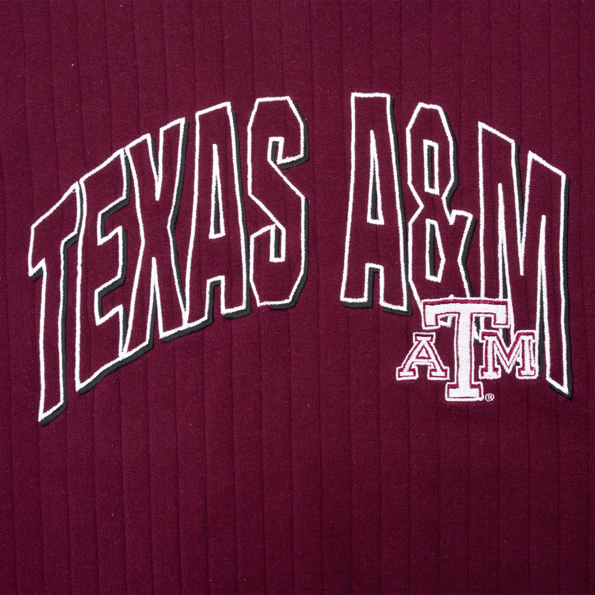 Vintage Texas A&amp;M University Burgundy Starter Sweatshirt Size XL 1990S
