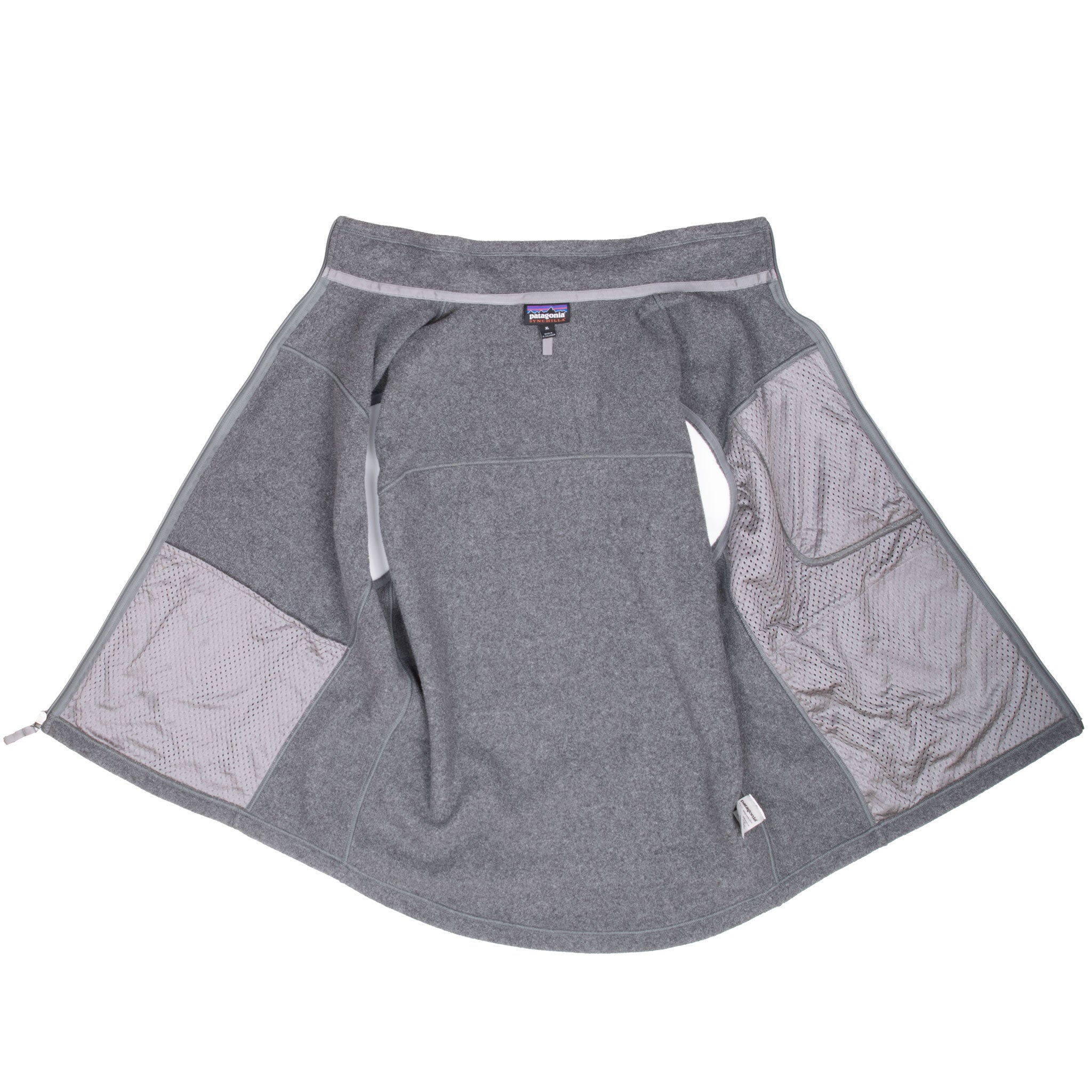 VINTAGE PATAGONIA GREY BETTER SWEATER FLEECE VEST JACKET XL 2000S