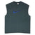 Vintage Nike Big Swoosh Green Tank Top Tee Shirt 1990S Size XL Made In USA