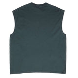 Vintage Nike Big Swoosh Green Tank Top Tee Shirt 1990S Size XL Made In USA