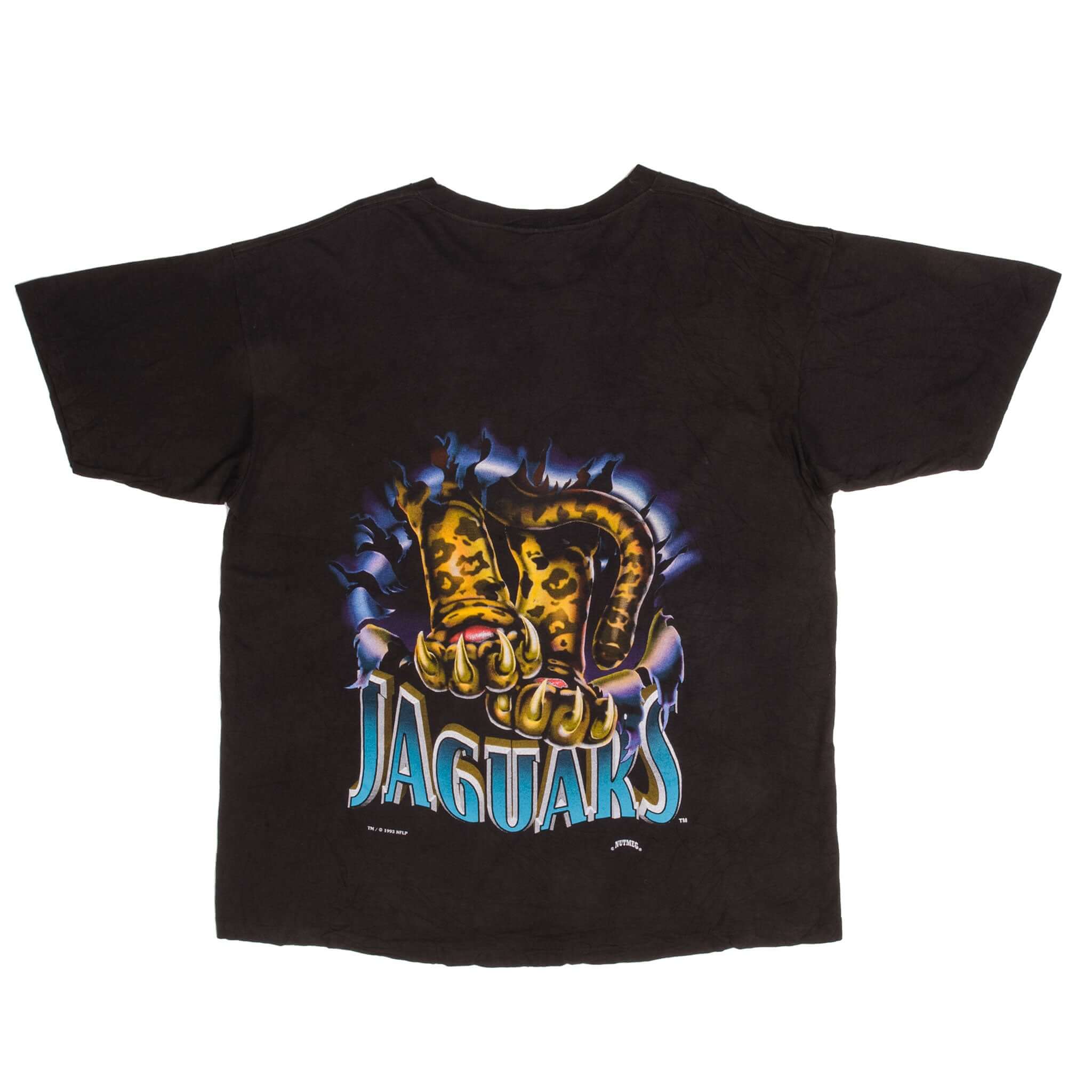 VINTAGE NFL JACKSONVILLE JAGUARS TEE SHIRT 1993 SIZE XL MADE IN USA
