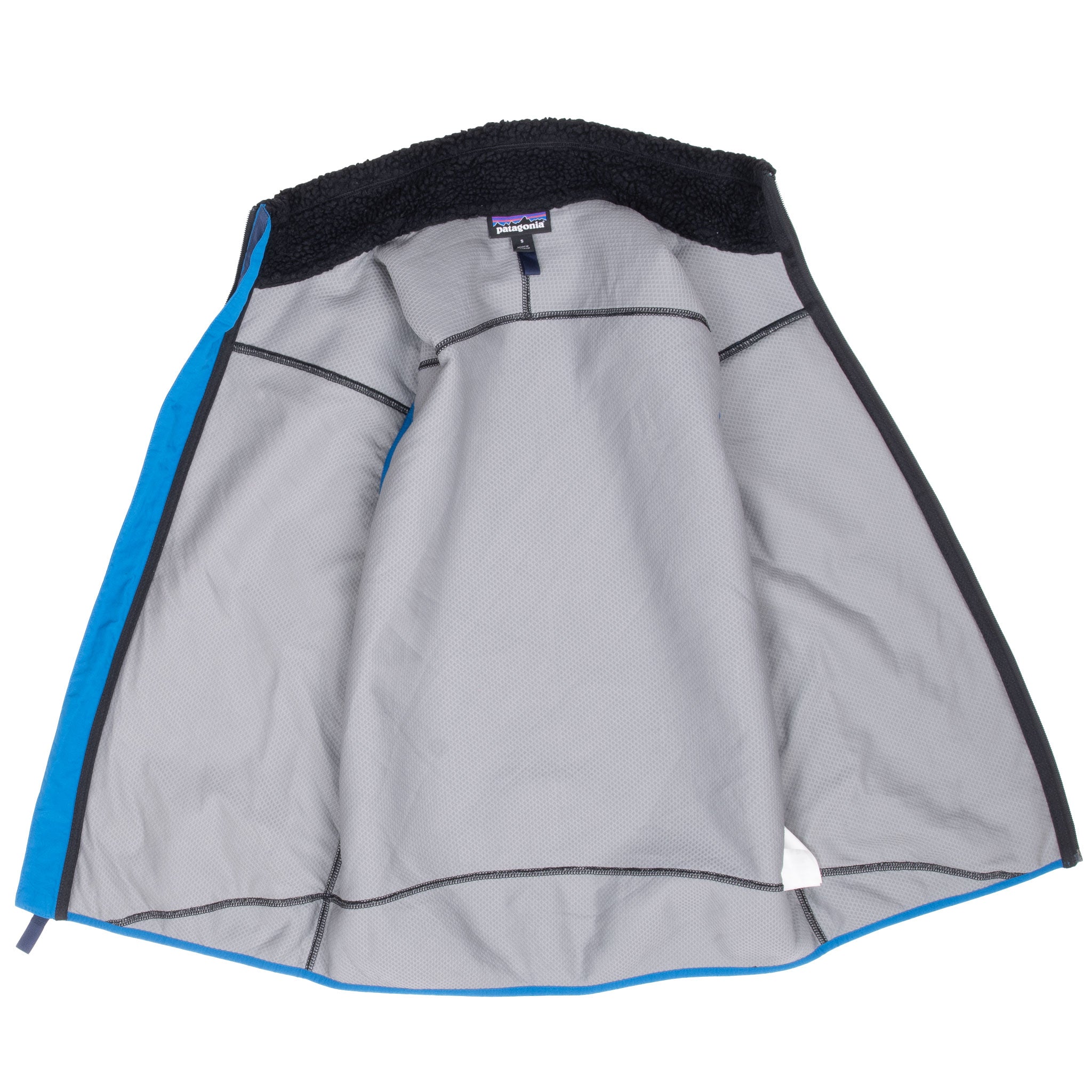 Vintage Patagonia Black Blue Retro-X Fleece Deep Pile Vest Jacket 2000S Size Small

RN51884

STY23048