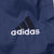 Vintage Adidas Navy Blue 3 Stripes Nylon Track Pants 1990S Size Large