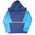 Vintage Nike Blue Windbreaker Hooded Jacket Late 1980S Size Large