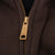 Vintage Carhartt Heavyweight Full Zip Brown Hoodie Sweatshirt Size 2XL