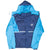 Vintage Nike Blue Windbreaker Hooded Jacket Late 1980S Size Large