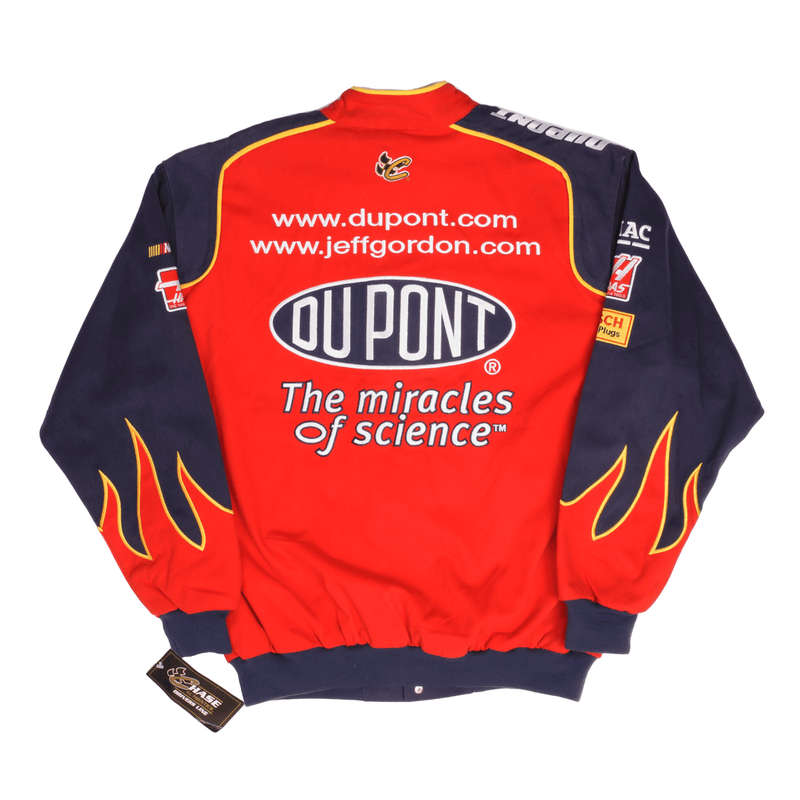 VINTAGE NASCAR JEFF GORDON RACING JACKET 2003 LARGE DEADSTOCK NOS