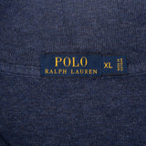 Vintage Polo Ralph Lauren Blue Quarter 1/4 Zip Sweater Size XL