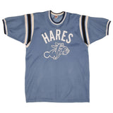 Vintage Hares #7 Jersey Tee Shirt 1980S Size Large Made In Usa