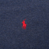 Vintage Polo Ralph Lauren Blue Quarter 1/4 Zip Sweater Size XL