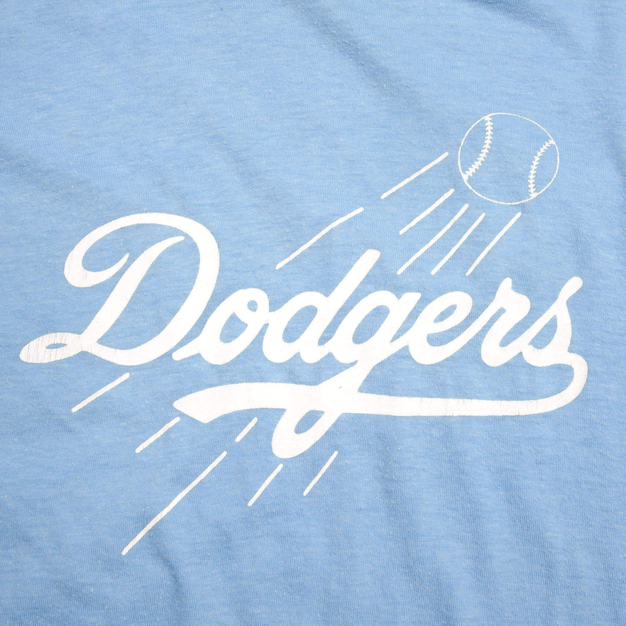 VINTAGE MLB DODGERS PHOTOGRAPHY TEAM TEE SHIRT SIZE MEDIUM MADE IN USA