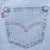 VINTAGE LEVIS 501 LIGHT WASH BLUE JEANS INDIGO 1990S SIZE W31 L30 MADE IN USA