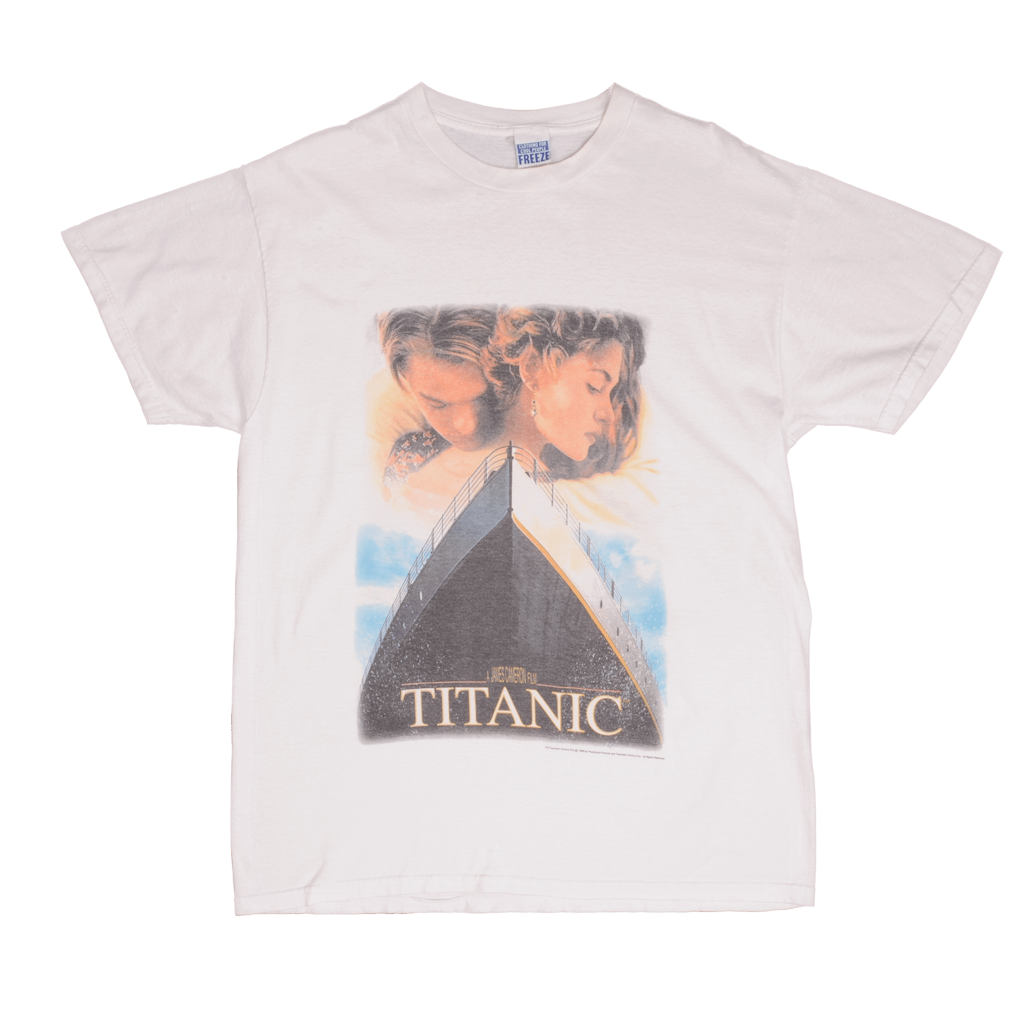 Vintage Original Titanic Movie 1998 Tee Shirt Size Large