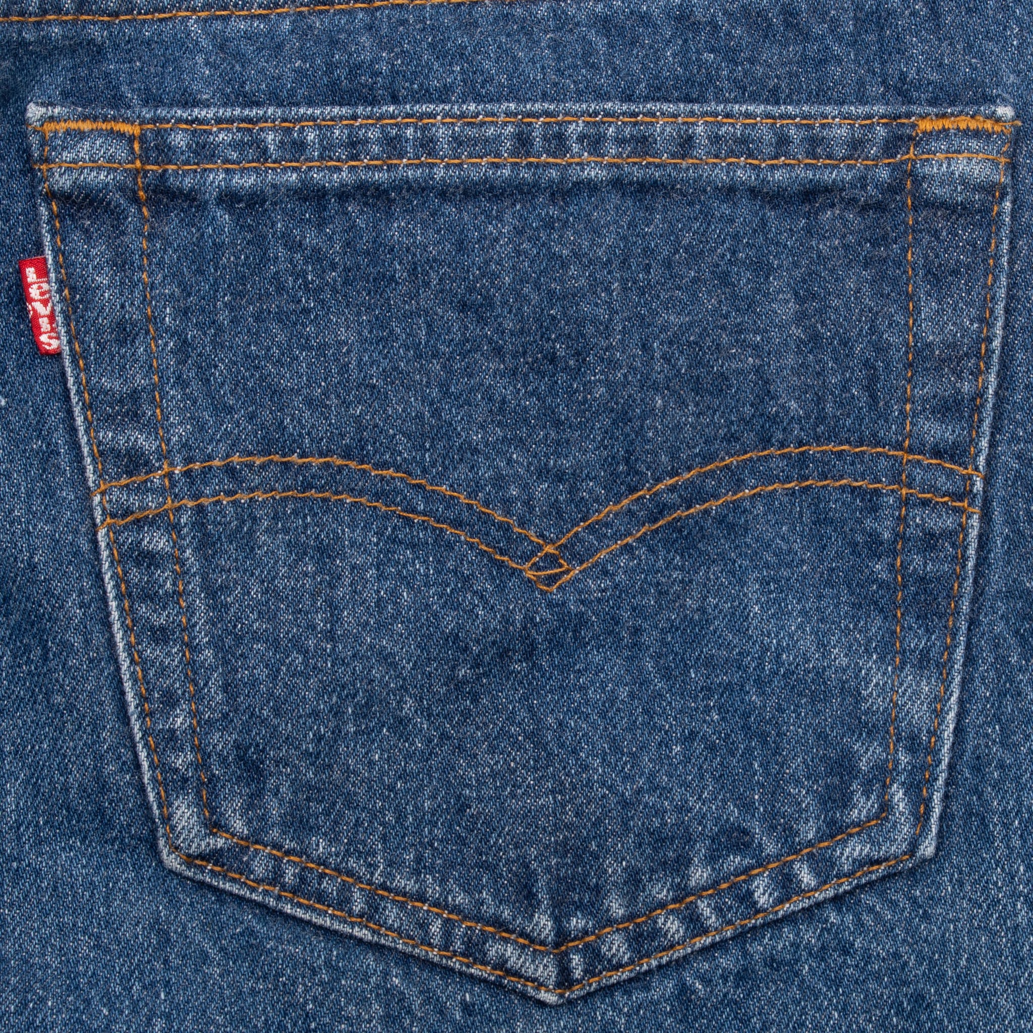 VINTAGE LEVIS 501 BLUE JEANS INDIGO 1980S SIZE W31 L30 MADE IN USA