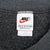 Vintage Nike Classic Swoosh Dark Grey Sweatshirt 1990S Size XL Youth (16/18)