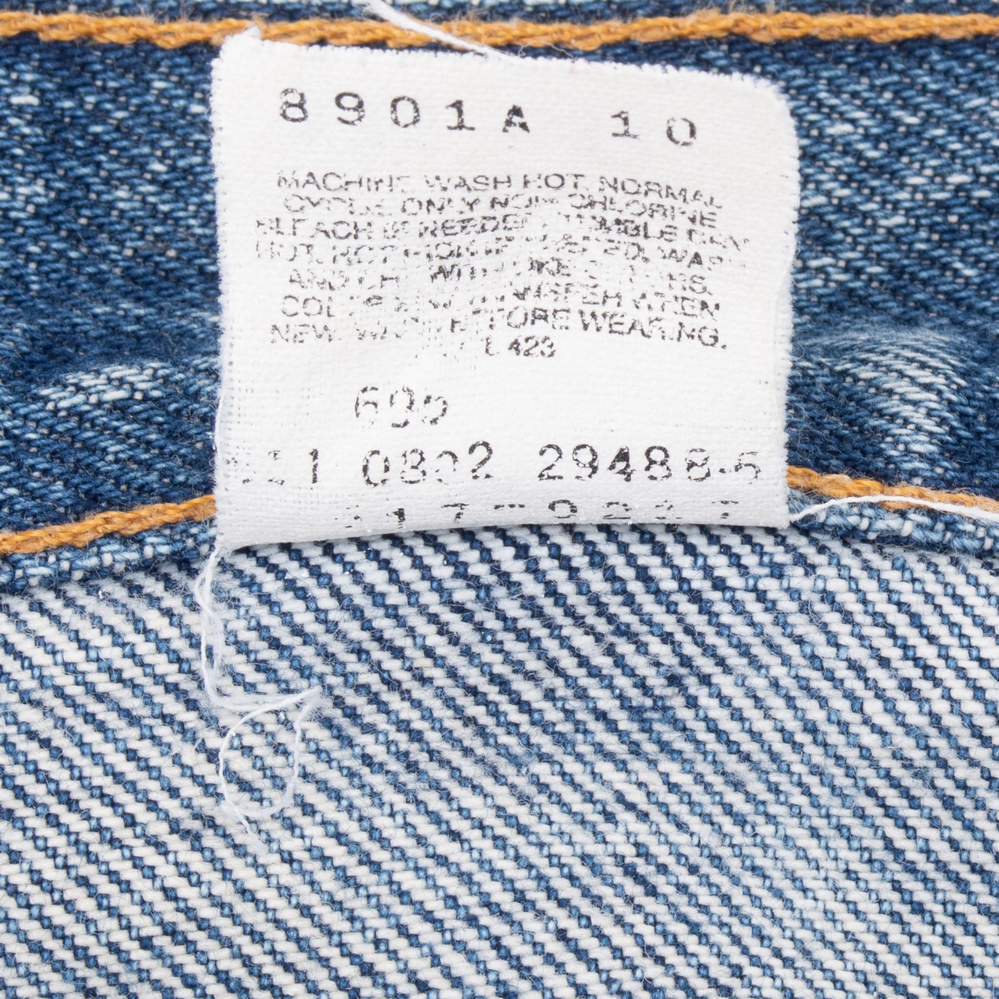 VINTAGE LEVIS 517 BOOTCUT BLUE JEANS INDIGO 1980S SIZE W34 L33 MADE IN USA