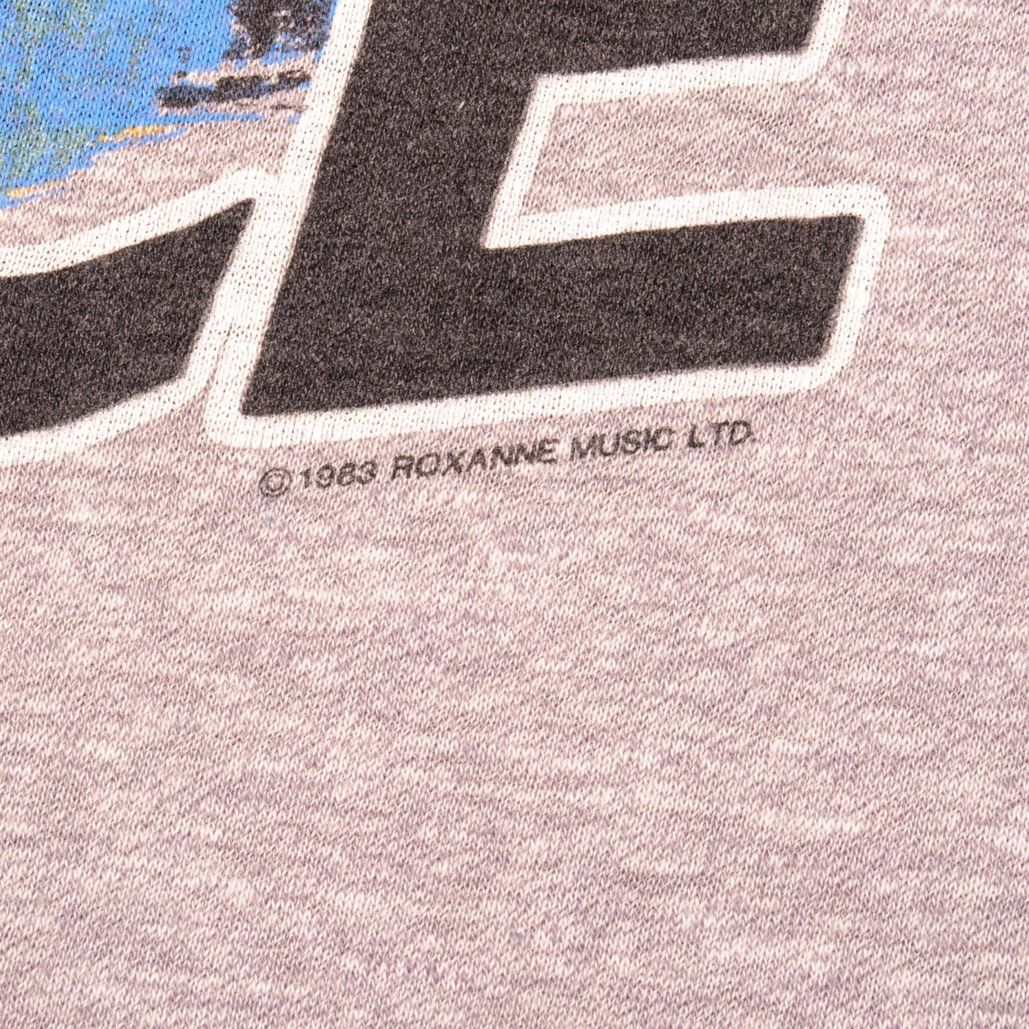 VINTAGE THE POLICE RAGLAN TEE SHIRT 1983 SIZE SMALL