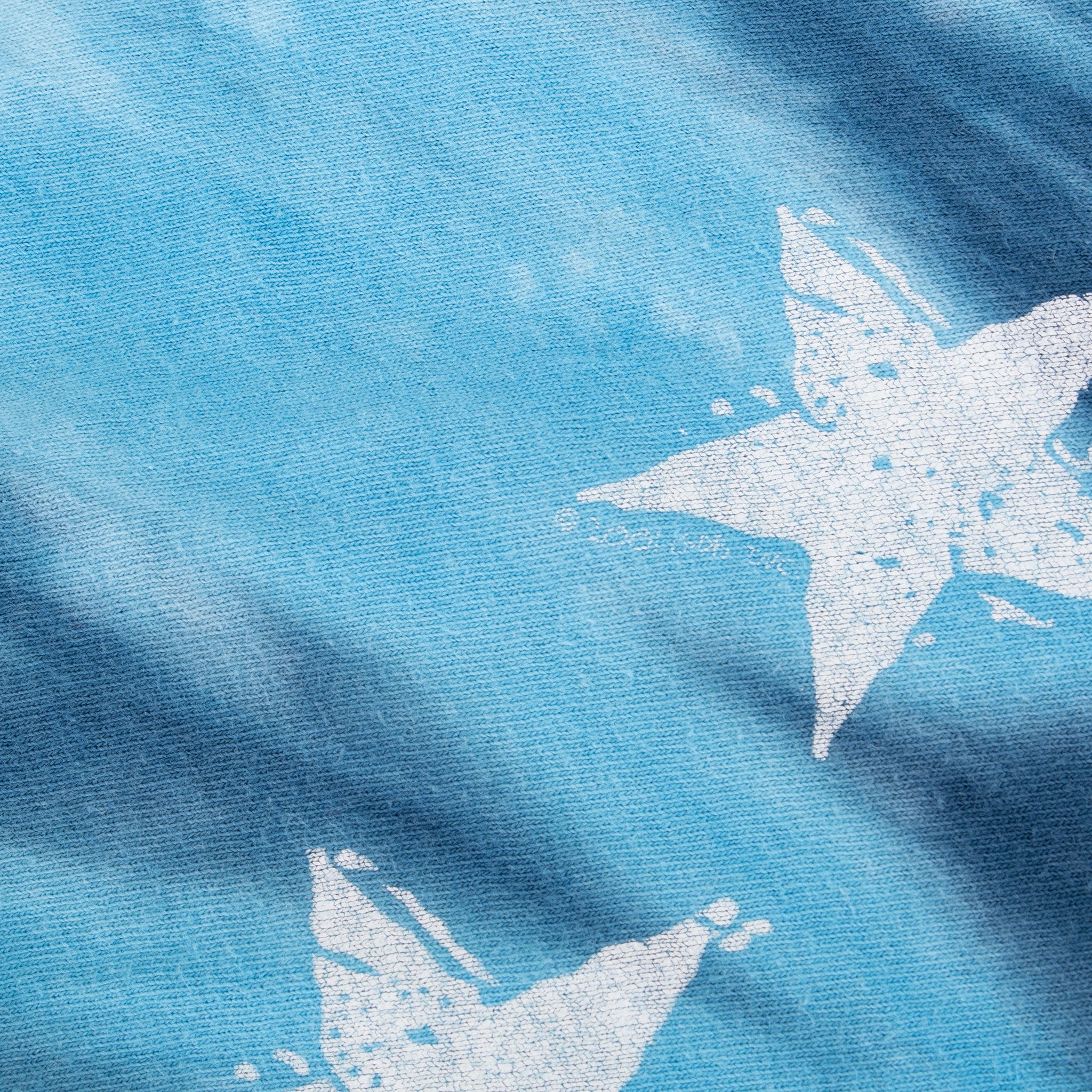 Vintage Grateful Dead Tie Dye Liquid Blue Tee Shirt 2001 Size Medium