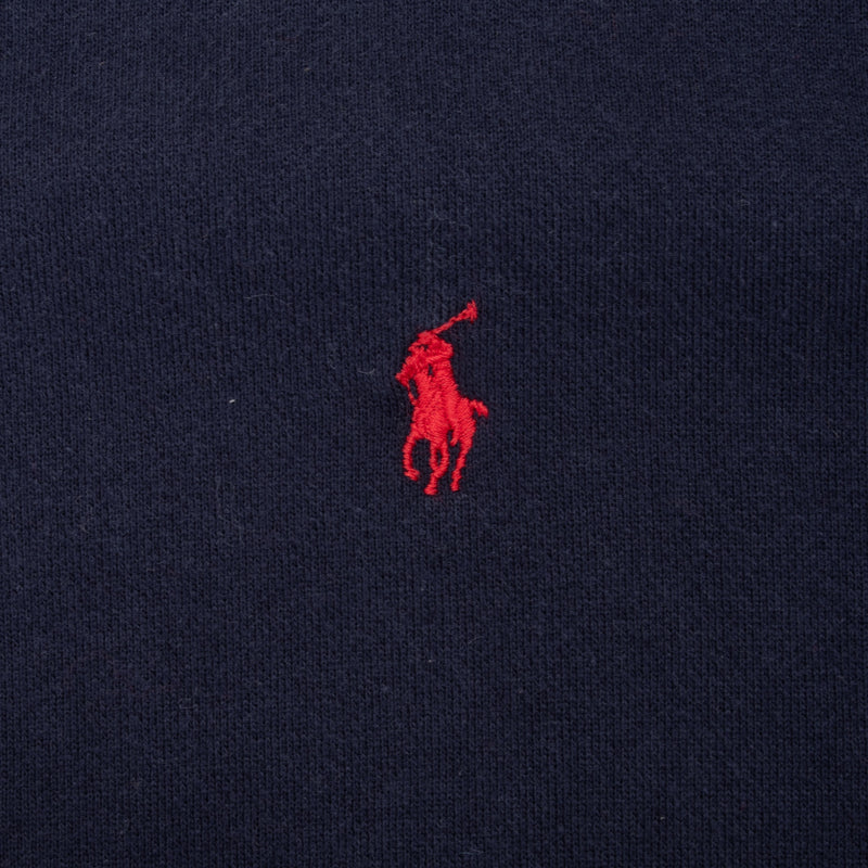 Vintage Ralph Lauren 1990S Classic Blue Crewneck Sweatshirt Size Large