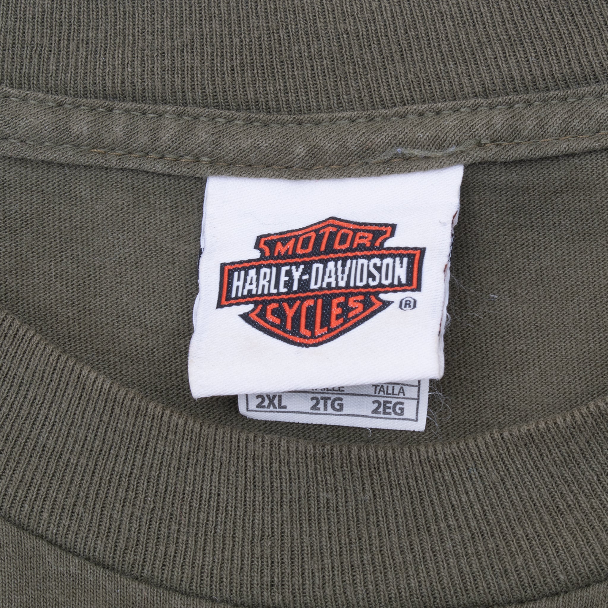 Vintage Harley Davidson Honolulu Hawaii 2011 Tee Shirt Size 2XL