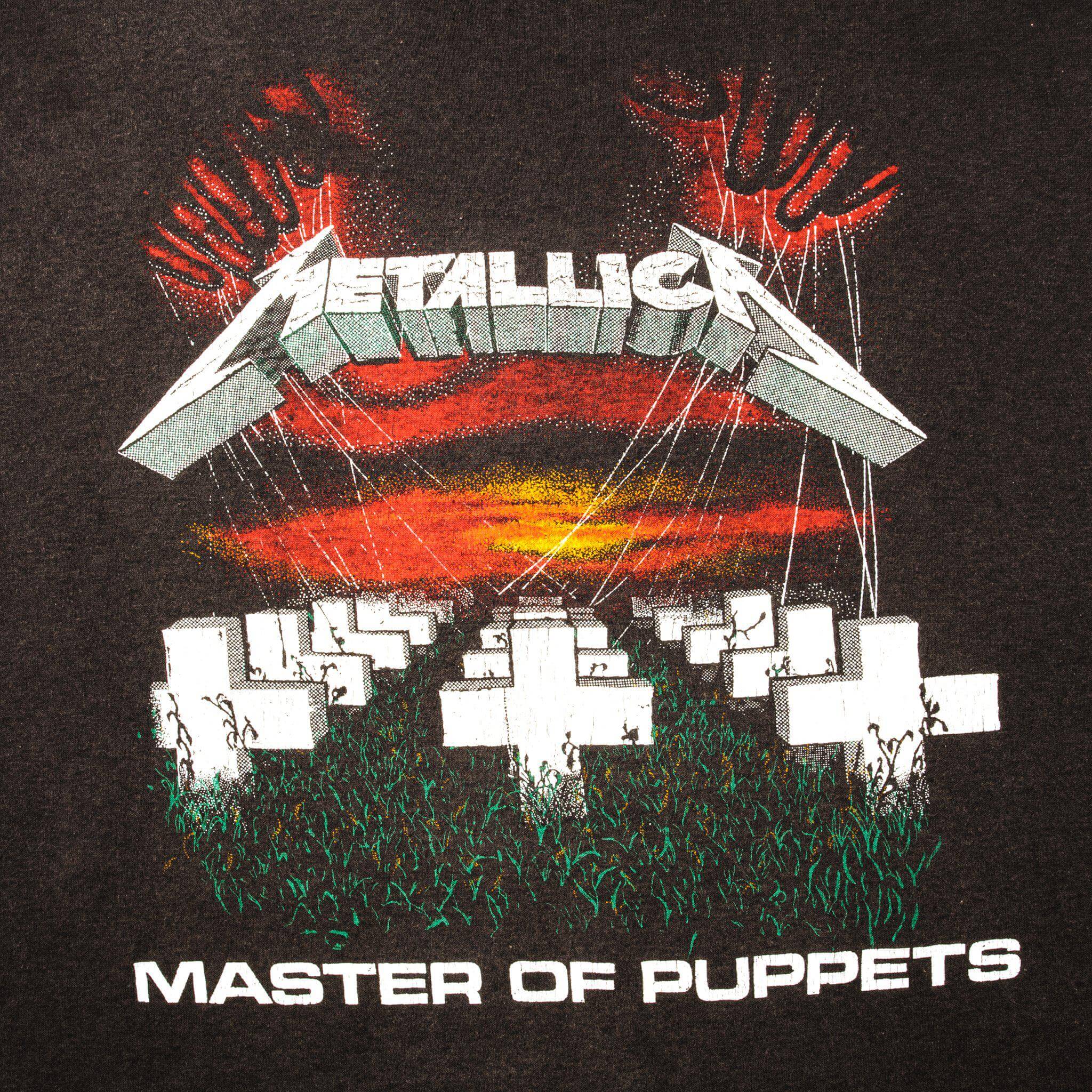 VINTAGE METALLICA TEE SHIRT 1980s SIZE LARGE MADE IN USA