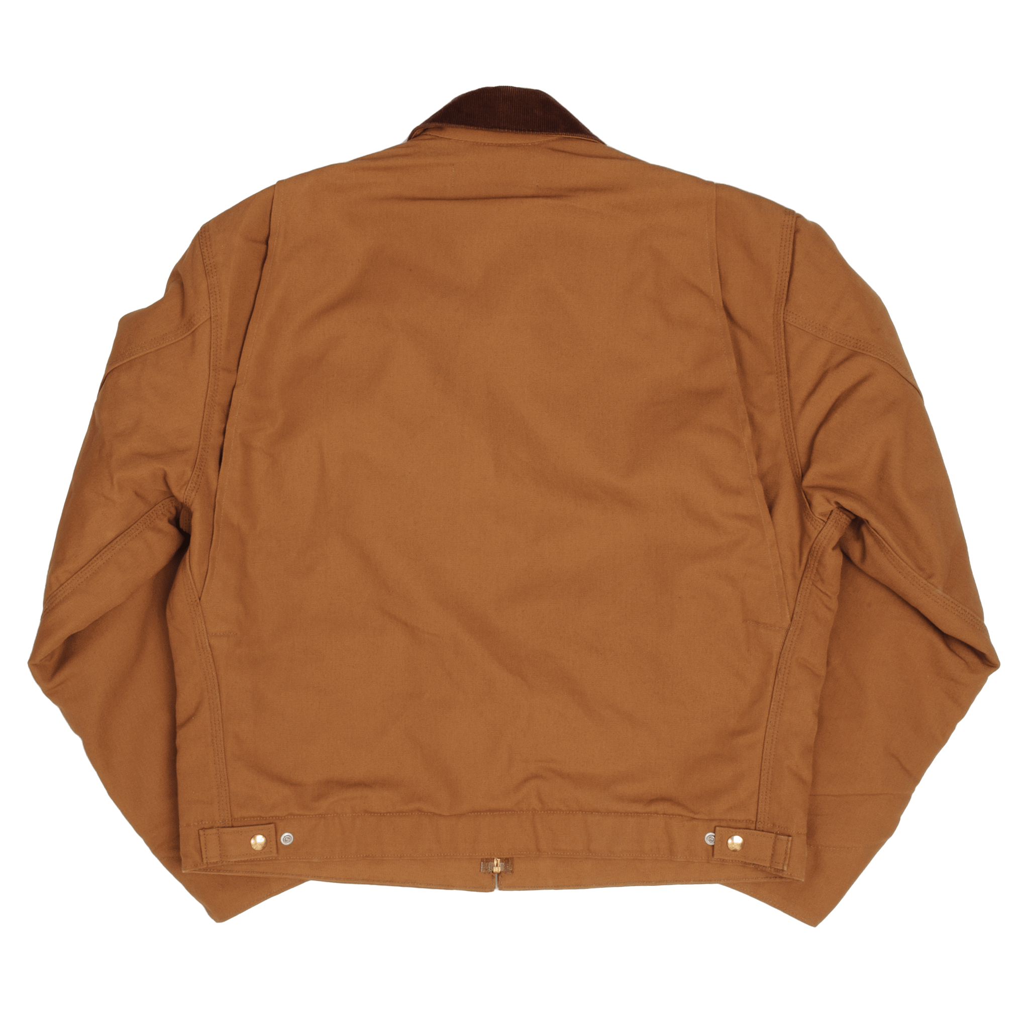 Vintage Carhartt Detroit Style Blanket Lined Worker Jacket 1990S Size Large Made In USA Deadstock