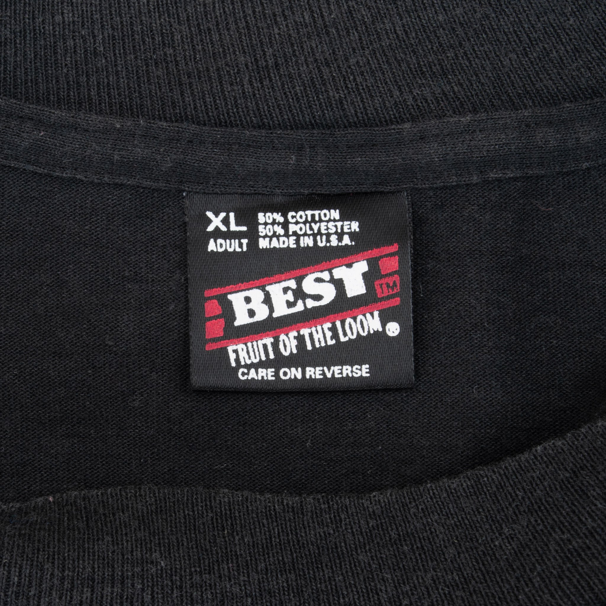 Vintage Clay Walker Tour 1995 Tee Shirt Size XL Made In Usa With Single Stitch Sleeves