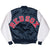 Vintage Mlb Boston Red Sox Satin Chalkline Bomber Jacket 1990S Size Large Made In Usa