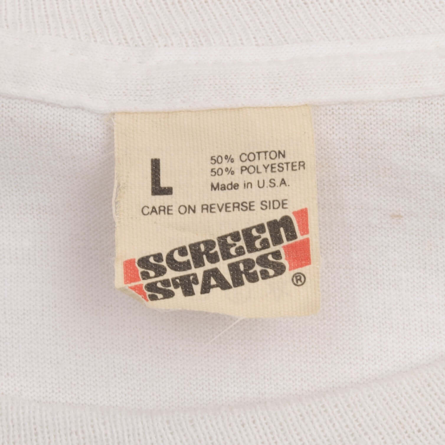 Vintage Honda River Front Tee Shirt 1980S Size Medium Made In USA With Single Stitch Sleeves