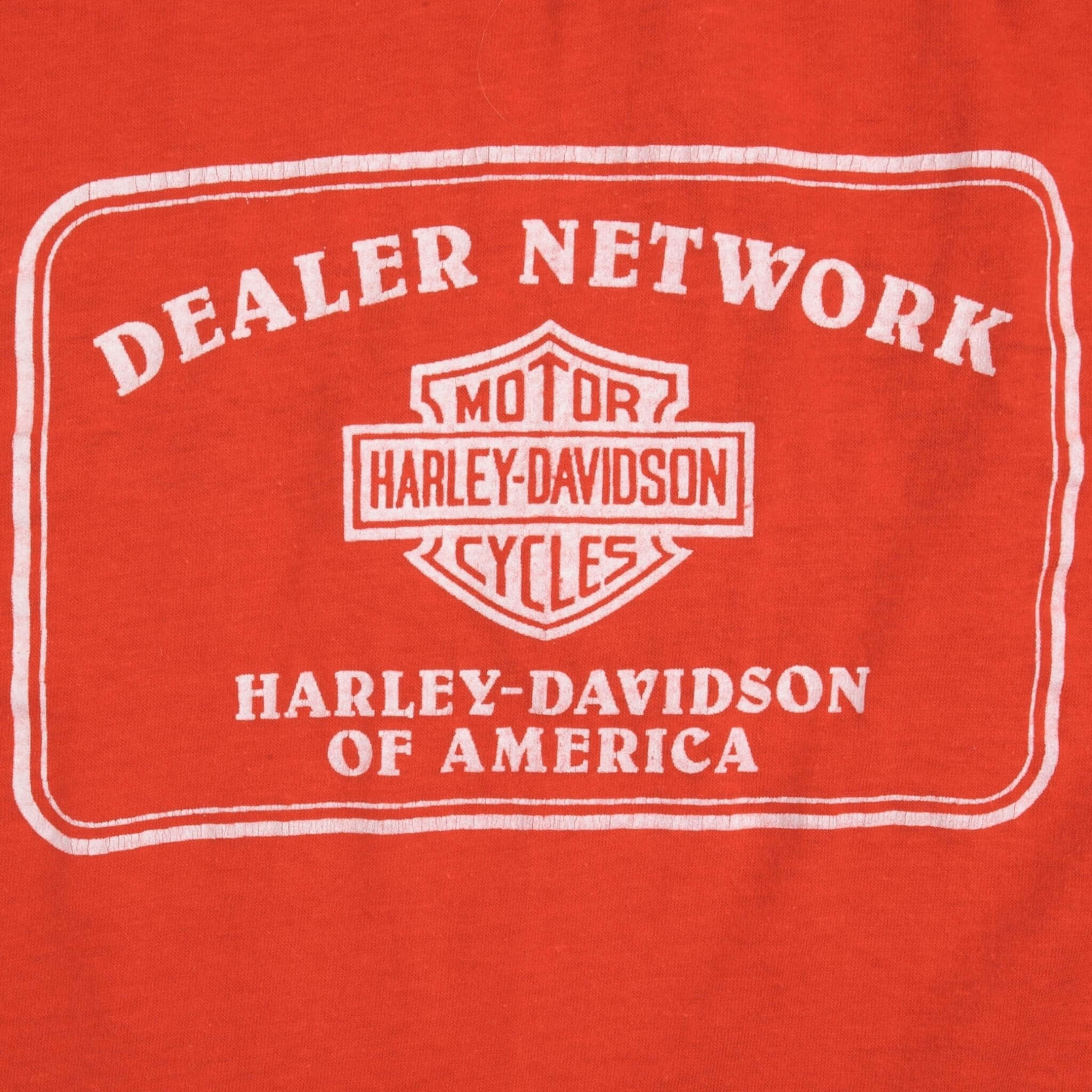 Vintage Harley Davidson I Make The Eagle Fly Hanes Tank Top Tee Shirt 1980s Size Large Made In USA With Single Stitch Sleeves