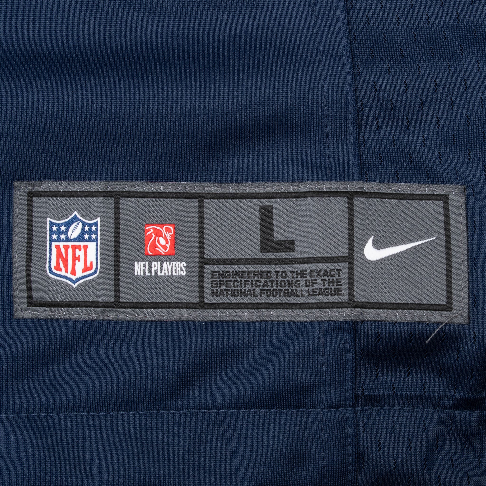 VINTAGE NFL SEATTLE SEAHAWKS WILSON #3 NIKE JERSEY SIZE LARGE DEADSTOCK
