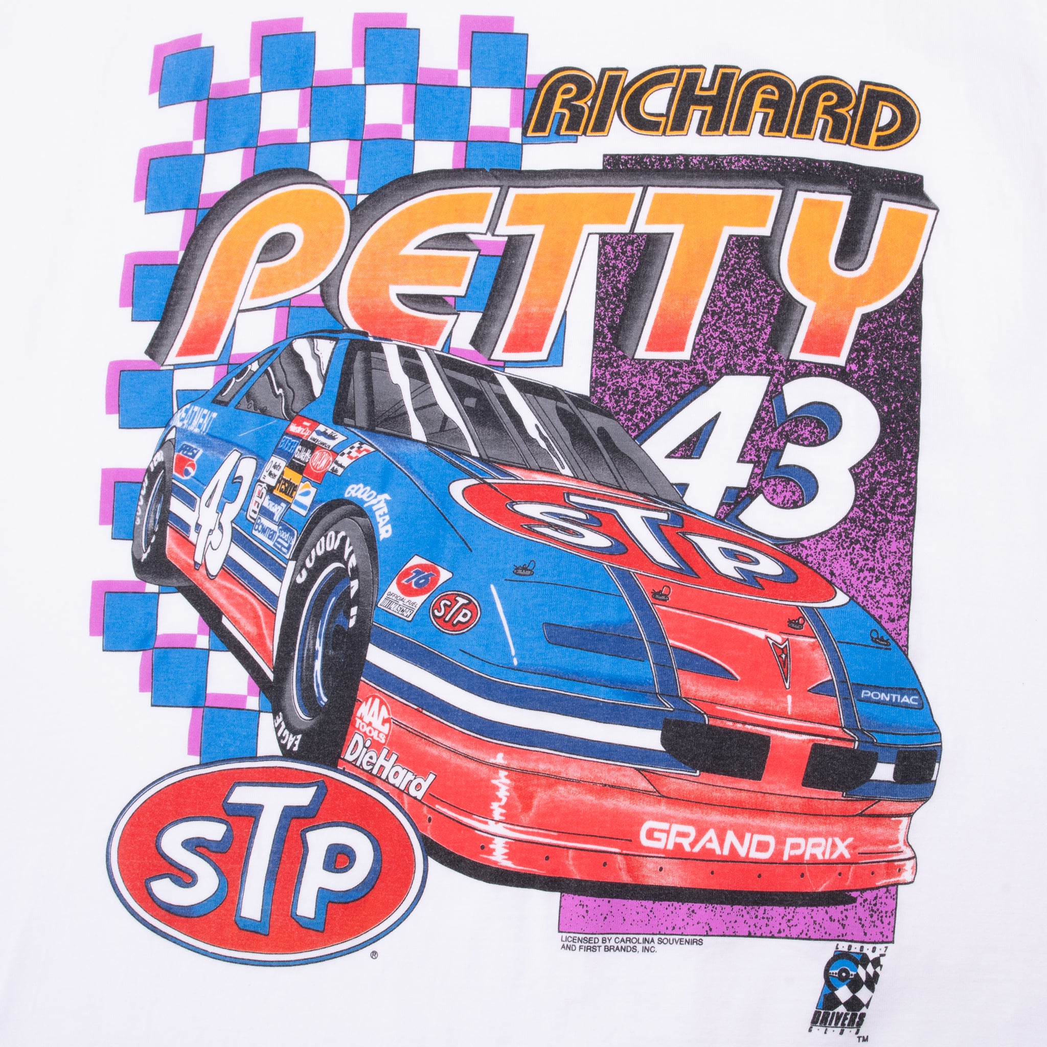 Vintage Nascar Richard Petty 1990S Tee Shirt Size XL Made In Usa