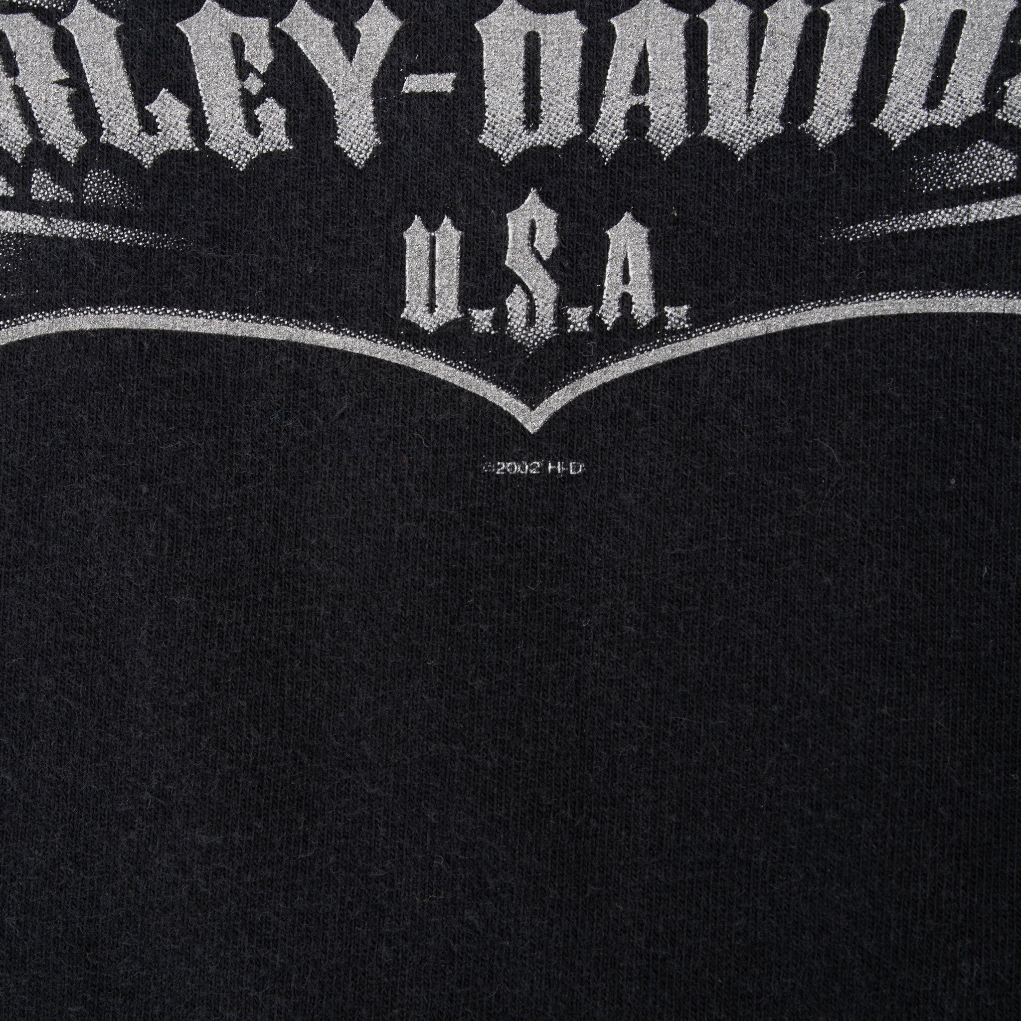 Vintage Harley Davidson High Port North Carolina 2002 Tee Shirt Size XL Made In Usa