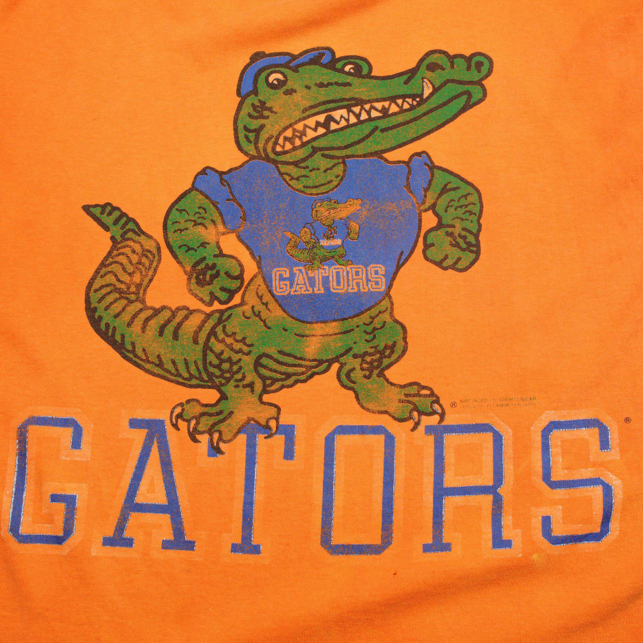 VINTAGE FLORIDA GATORS TEE SHIRT 1987 SIZE LARGE