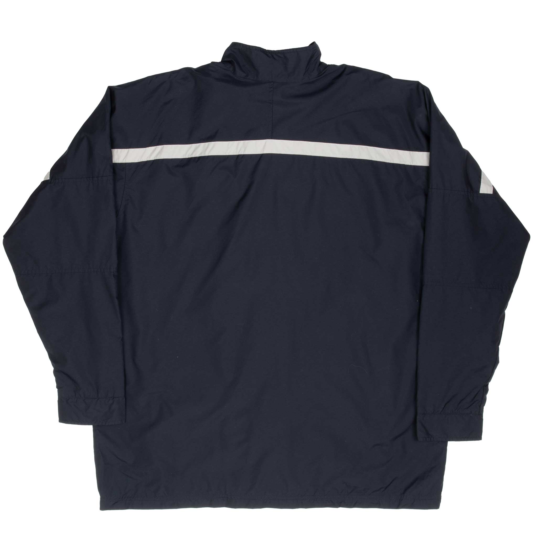 Vintage Nike Classic Swoosh Black Windbreaker Jacket 2000S Size XL