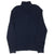Vintage Polo Ralph Lauren Navy Blue Quarter 1/4 Zip Sweater 1990s Size Medium Made In USA