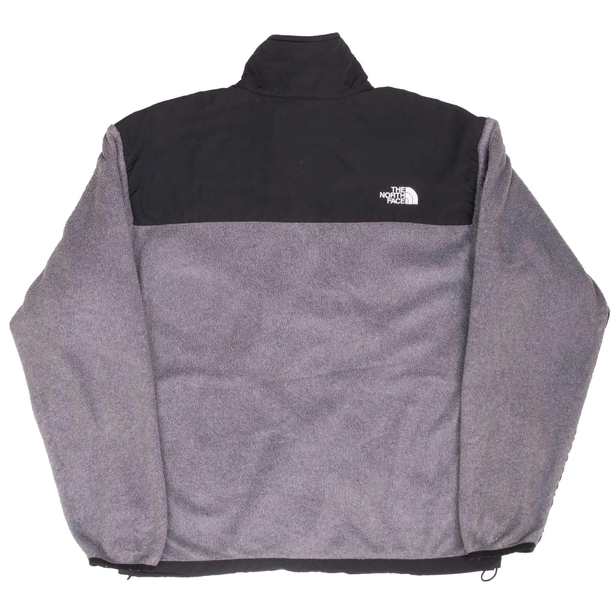 Vintage The North Face Polartec Denali Dark Grey Fleece Jacket Size Medium