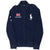 Vintage Ralph Lauren Great Britain Full Zip Blue Sweatshirt 1990S Size Large