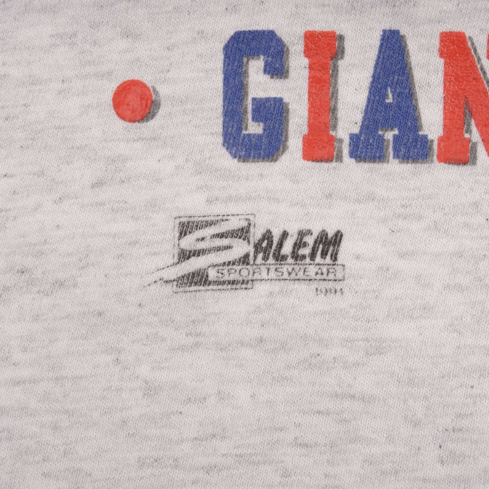 Vintage Nfl New York Giants All Over Print 1994 Tee Shirt Medium Made In USA With Single Stitch Sleeves