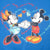 VINTAGE DISNEY MICKEY AND MINNIE MOUSE 1990S BLUE SWEATSHIRT XL MADE IN USA