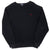 VINTAGE RALPH LAUREN 1990S CLASSIC BLACK CREWNECK SWEATSHIRT LARGE