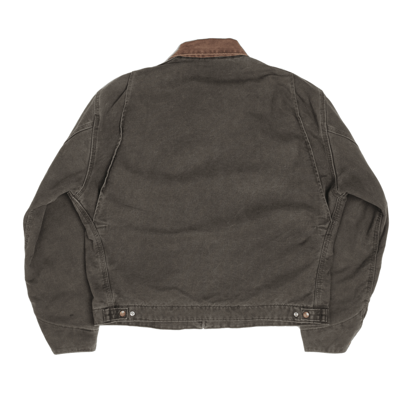 Vintage Carhartt Detroit Style Blanket Lined Worker Jacket J97MOS 1990S Size XL  Made In USA
